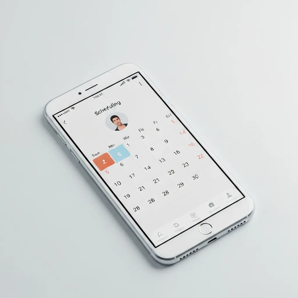 Calendar on mobile