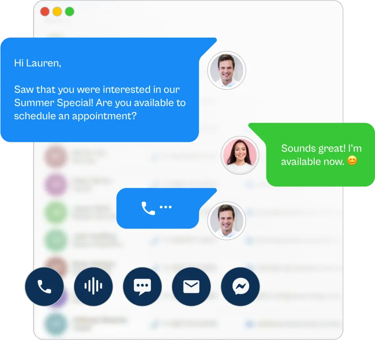 Unified inbox with every channel